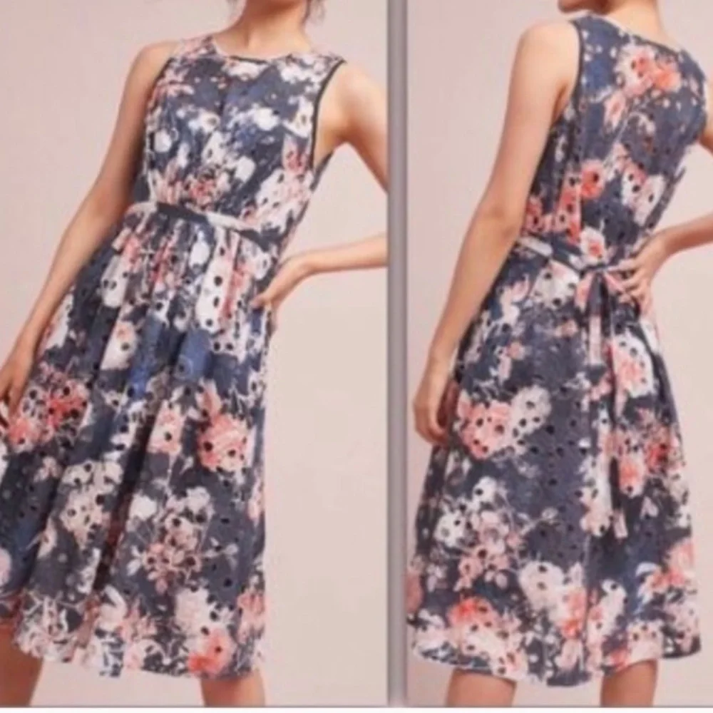 Anthropologie Hemant & Nandita Lazuli dress - Picture 5 of 5